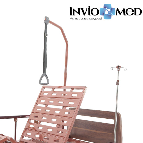 Медицинская кровать Med-Mos E-8 (MМ-2024Д-04 (У)) ЛДСП (2 функции) фото фото 7