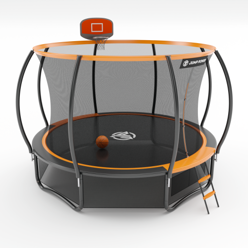 Батут Jump Power 12 ft Pro Inside Basket Orange фото фото 2