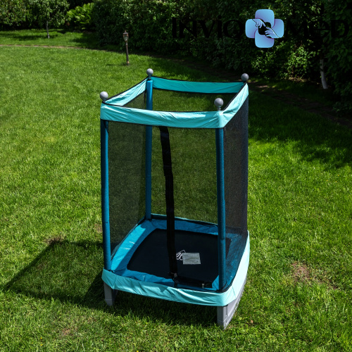 Батут DFC MONKEY 50х50", син/зел, сетка (127х127см) фото фото 19