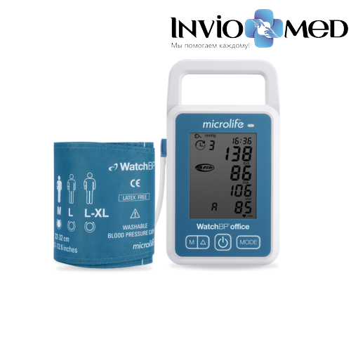 Профессиональный тонометр Microlife WatchBP Office AFIB фото