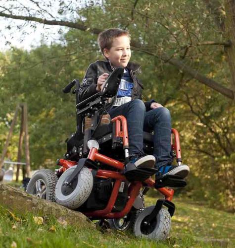 Кресло-коляска Vermeiren Forest Kids с электроприводом фото 6