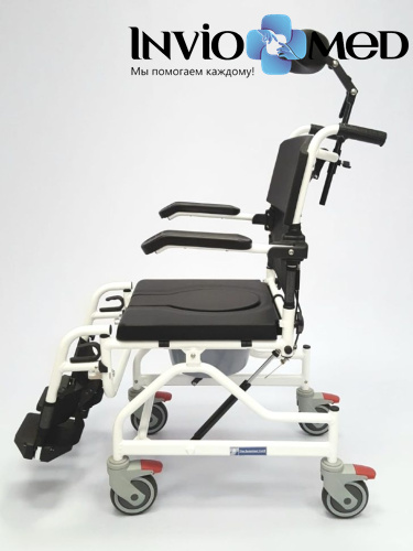 Кресло-каталка с санитарным оснащением Titan LY-800 (800-140060) Baja 2 фото 4