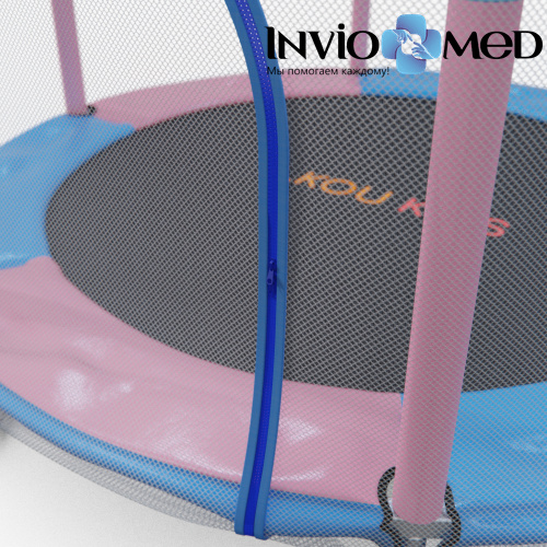 Батут DFC A.KOU KIDS 55 дюймов с сеткой фото фото 6