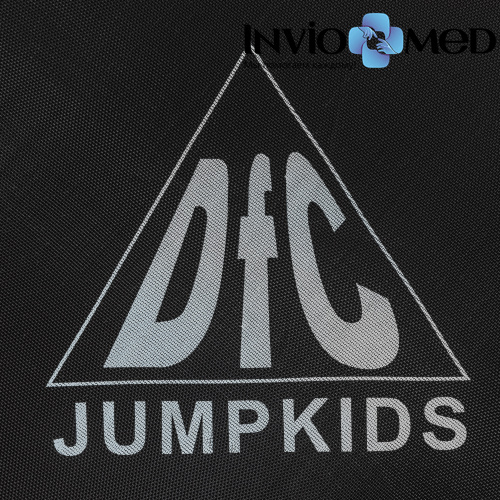 Батут DFC JUMP KIDS 55" красн/сер, сетка (137см) фото фото 8