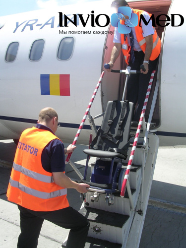 Ступенькоход s-max Aviation D1611 с интегрированным сиденьем фото 18