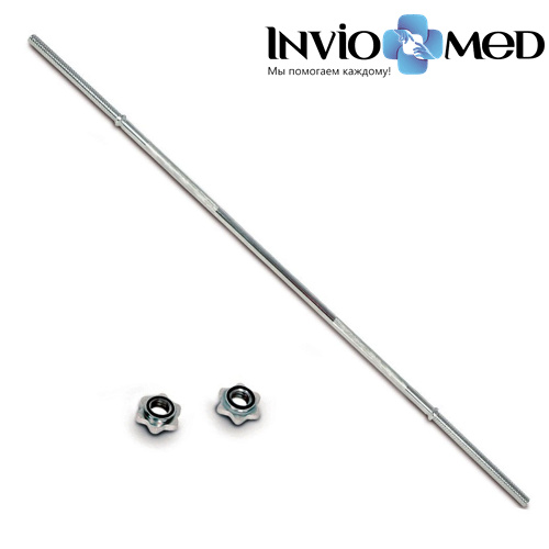 Гриф прямой 1200мм 26 мм хром фото фото 2