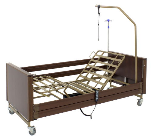 Кровать электрическая Med-Mos YG-1 5 функций   (КЕ-4024М-21) Коричневый фото