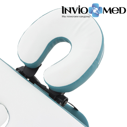 Массажный стол складной деревянный Med-Mos JF-AY01 2-х секционный (светлая рама) фото фото 10