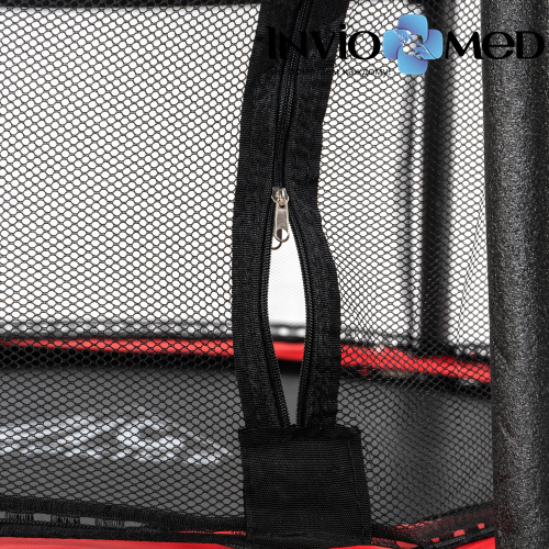 Батут DFC JUMP KIDS 55" красн/сер, сетка (137см) фото фото 5