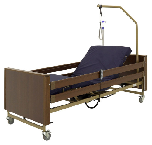 Кровать электрическая Med-Mos YG-1 5 функций   (КЕ-4024М-21) Коричневый фото фото 2