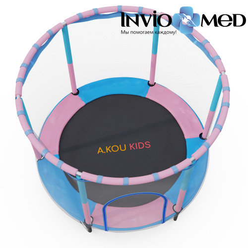 Батут DFC A.KOU KIDS 55 дюймов с сеткой фото фото 9