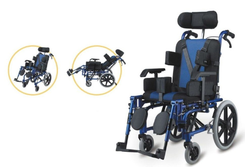 Инвалидная кресло-коляска Titan LY-710-958 для детей с ДЦП фото 2