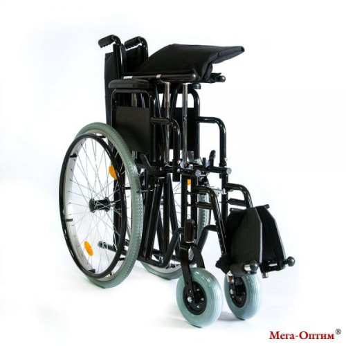 Кресло-коляска Мега-Оптим 711 AE (нейлон) повышенной грузоподъемности фото 5