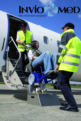 Ступенькоход s-max Aviation D1611 с интегрированным сиденьем фото 17