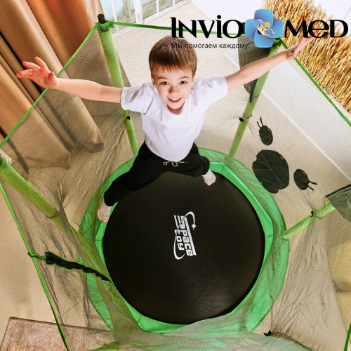 Батут DFC Space Toy KOALA 55 дюймов с сеткой фото фото 20