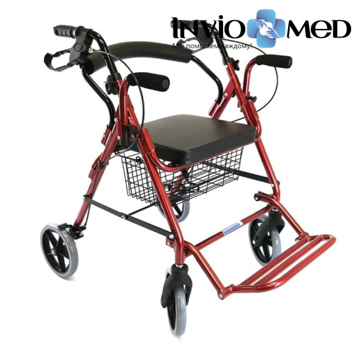 Ходунки-каталка с подножкой Titan Optimal-Kappa LY-582 фото Ходунки-каталка с подножкой Titan Optimal-Kappa LY-582 фото