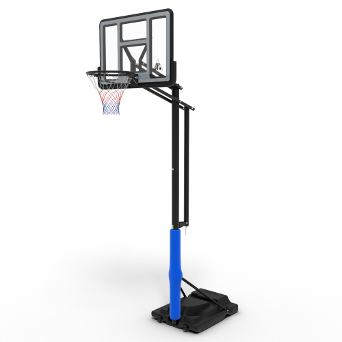 Баскетбольная мобильная стойка DFC STAND44PVC1 110x75cm ПВХ винт.регулировка фото фото 2
