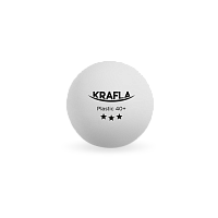 Набор для настольного тенниса KRAFLA B-WT3000  (мяч три звезды 3шт.) фото
