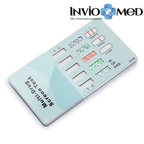 Набор реагентов для диагностики Наркостоп мульти-5 фото