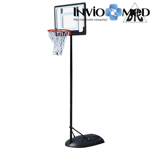 Мобильная баскетбольная стойка DFC KIDS4 80x58cm полиэтилен фото