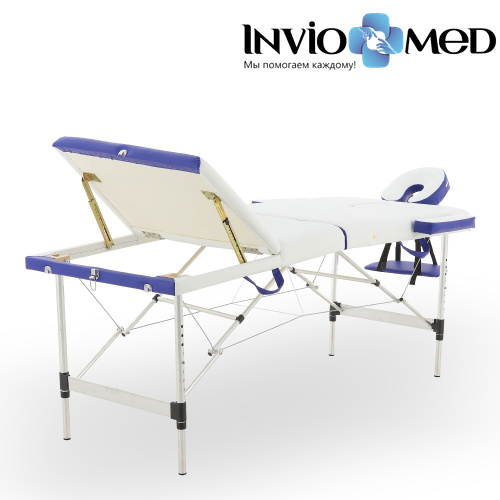 Массажный стол складной алюминиевый Med-Mos JFAL01A 3-х секционный NEW фото фото 7