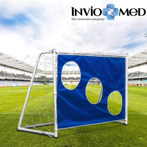 Ворота игровые DFC GOAL120T 120x80x55cm с тентом для отрабатывания ударов фото фото 2