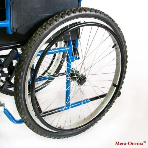 Кресло-коляска Мега-Оптим 512 AE с ручным приводом фото 7
