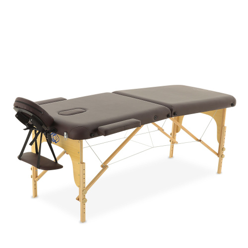 Массажный стол складной деревянный Med-Mos JF-AY01 2-х секционный (МСТ-003Л) фото 6