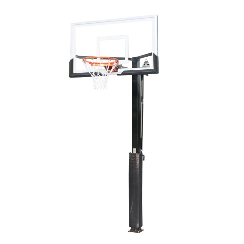 Баскетбольная стационарная стойка DFC ING54U 136х80см (четыре короба) фото фото 8