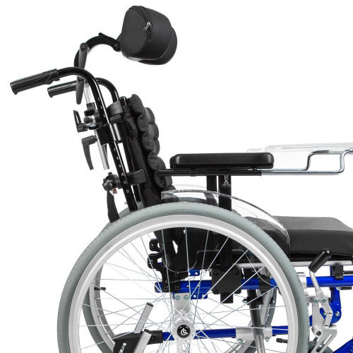 Кресло-коляска Ortonica Leo для детей инвалидов с подголовником и боковыми поддержками фото 10