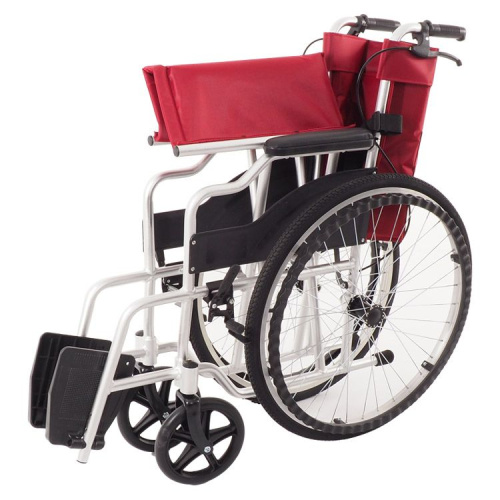 Инвалидная кресло-коляска MET MK-310 алюмиевая, облегченная (арт. 17318) фото 3