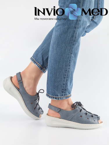 Анатомические сандалии женские Robert 32764-2 фото 6