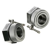 Замки олимпийские BRONZE GYM хромированные (2,5 кг, пара) фото