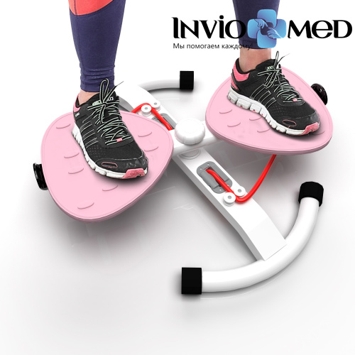 Фитнес платформа /горнолыжный тренажёр DFC "Twister Bow" с эспандерами фото фото 7