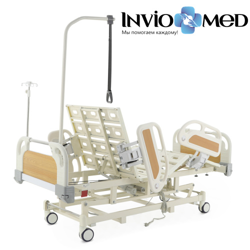 Кровать реанимационная электрическая Med-Mos DB-3 (6 функций) (МE-4039Н-01) с выдвижным ложементом и растоматом CPR+аккумулятор фото фото 2 Кровать реанимационная электрическая Med-Mos DB-3 (6 функций) (МE-4039Н-01) с выдвижным ложементом и растоматом CPR+аккумулятор фото фото 2