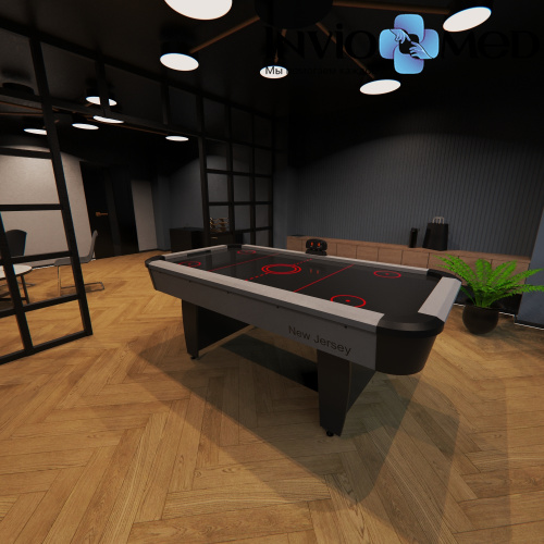 Игровой стол - аэрохоккей DFC NEW JERSEY фото фото 12