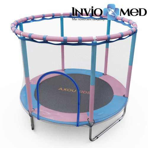 Батут DFC A.KOU KIDS 55 дюймов с сеткой фото фото 2