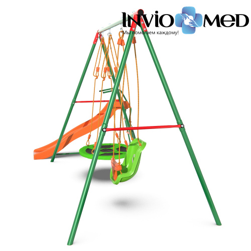 Детский комплекс c горкой DFC RBS-02 фото фото 4