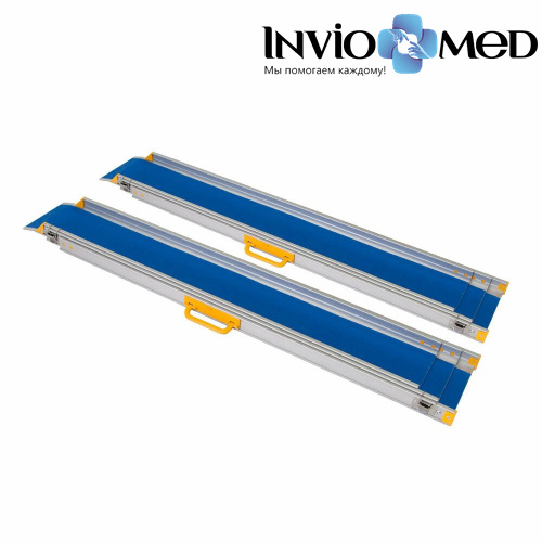 Пандус телескопический 3-х секционный МЕГА 3ПТ2-150 фото фото 2