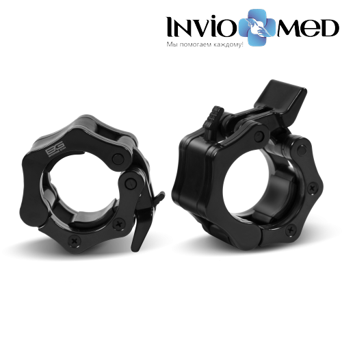 Замки олимпийские BRONZE GYM пластиковые (пара) фото