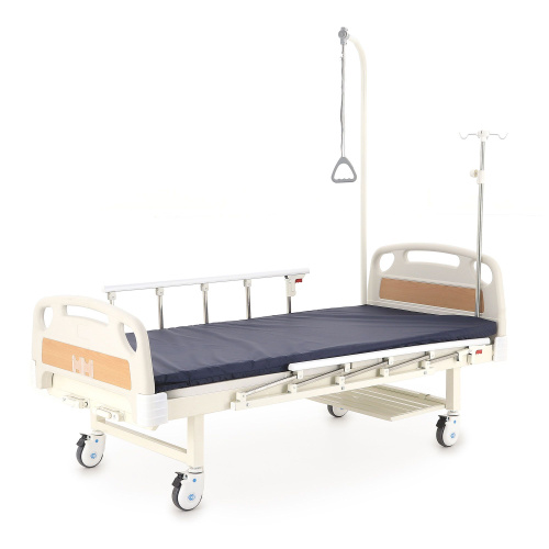 Кровать механическая Med-Mos Е-8 (MM-2014Д-09) (2 функции) с полкой фото