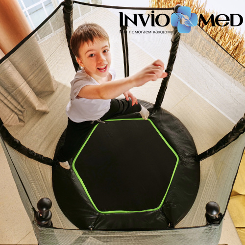 Батут DFC LANGXUN PANDA 55 дюймов с сеткой фото фото 21