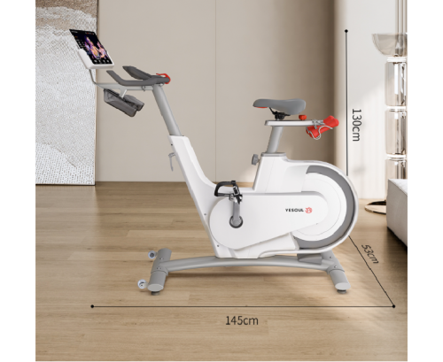 Велотренажер YESOUL Smart Spinning bike V1 белый фото фото 3