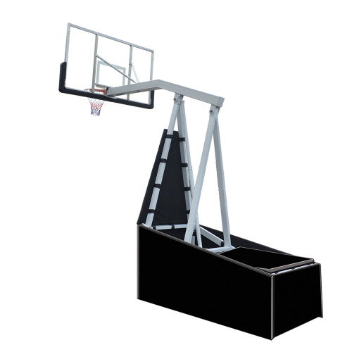 Баскетбольная мобильная стойка DFC STAND72G 180x105CM стекло (семь коробов) фото фото 8
