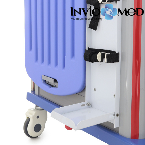 Столик реанимационный, анестезиологический ЕТ850-01 фото фото 12