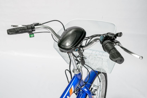 Электровелосипед трехколесный для взрослых РВЗ Чемпион (LITHIUM) 24" 6 скоростей фото 5