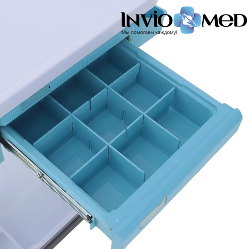 Тележка медицинская Med-Mos СТ108 ТМ-016АН-00 фото фото 7