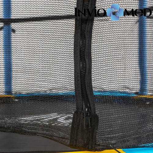 Батут DFC JUMP KIDS 55" желт/син, сетка (137см) фото фото 5