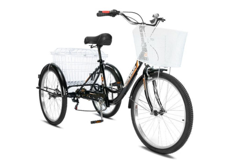 Велосипед трехколесный для взрослых РВЗ Чемпион 24" 6 скоростей фото 2