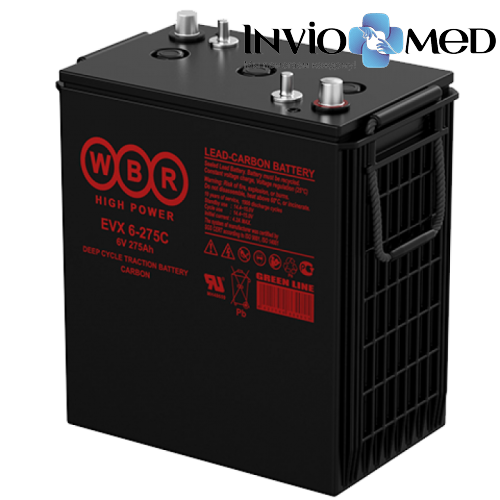 Аккумулятор WBR EVX6-275C (275 Aч) для инвалидных колясок фото фото 2 Аккумулятор WBR EVX6-275C (275 Aч) для инвалидных колясок фото фото 2